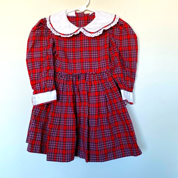 Vintage Tartan Dress - Picture 1 of 4